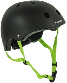 KASK OCHRONNY KAWASAKI CZARNY S/M