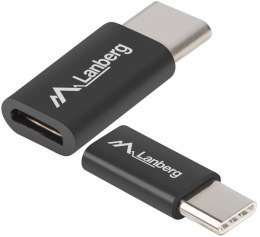 ADAPTER LANBERG AD-UC-UM-02 USB CM - MICRO USB BF 2.0 CZARNY