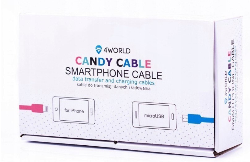 KABEL DO PRZESYŁU DANYCH 4WORLD 10589 MICRO USB KABEL DO PRZESYŁU DANYCH 4WORLD 10589 MICRO USB