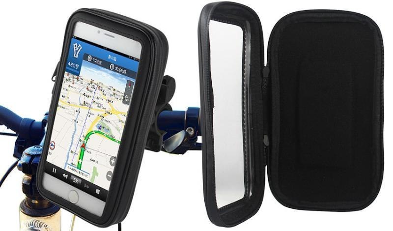 SAKWA NA KIEROWNICĘ DO SMARTPHONA 5,5" ZIP WODOSZCZELNA SAKWA NA KIEROWNICĘ DO SMARTPHONA 5,5" ZIP WODOSZCZELNA