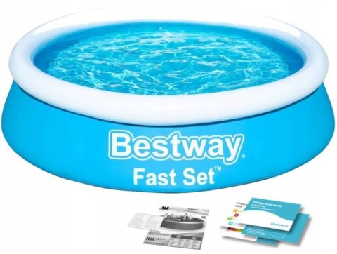 BASEN DMUCHANY BESTWAY 57392 (183X51CM) BASEN DMUCHANY BESTWAY 57392 (183X51CM)