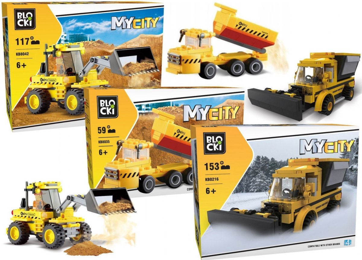 klocki-blocki-mycity-pug-nieny-koparka-wywrotka-153el-kb8042-117el-kb8035-54el klocki-blocki-mycity-pug-nieny-koparka-wywrotka-153el-kb8042-117el-kb8035-54el
