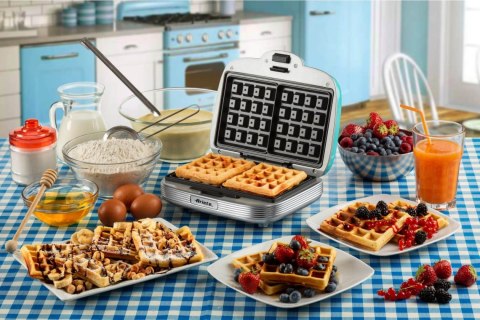 GOFROWNICA ARIETE WAFFLE MAKER 1973/1 PARTYTIME NIEBIESKA GOFROWNICA ARIETE WAFFLE MAKER 1973/1 PARTYTIME NIEBIESKA