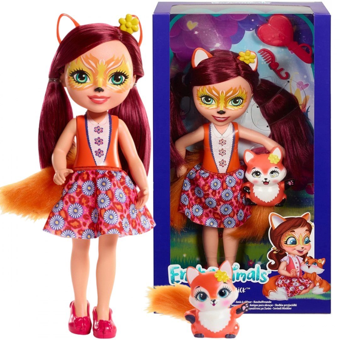 lalka-felicity-fox-i-lisek-flick-frh53-enchantimals lalka-felicity-fox-i-lisek-flick-frh53-enchantimals