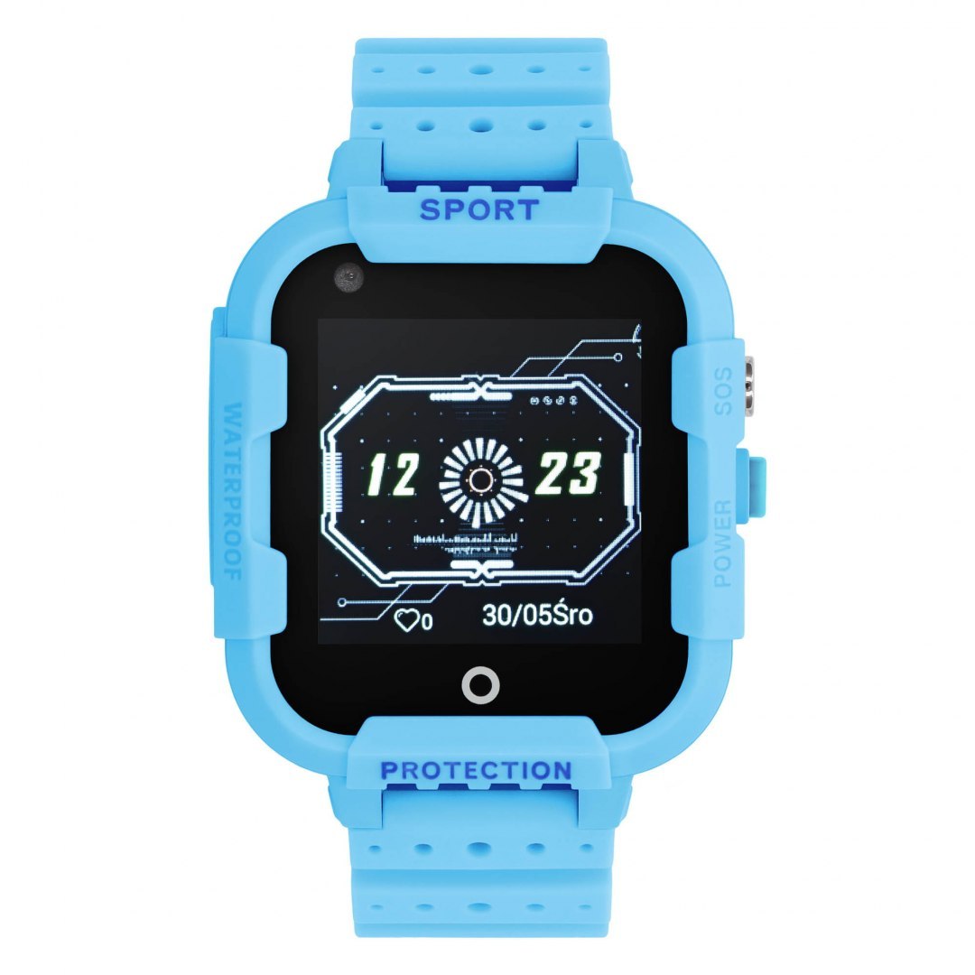 Smartwatch dziecięcy Garett Kids 4G niebieski
