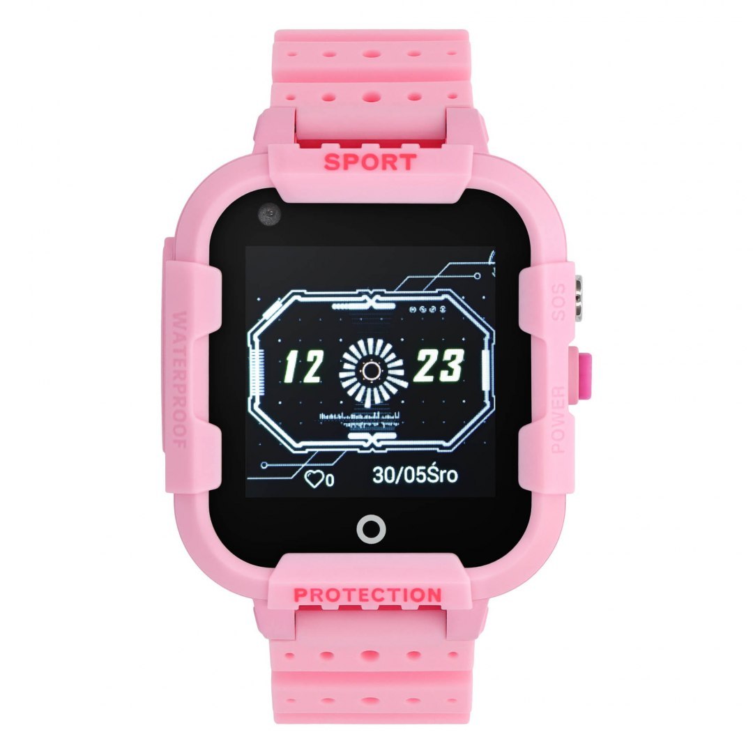Smartwatch dziecięcy Garett Kids 4G różowy