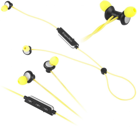 SŁUCHAWKI KRUGER MATZ (KMP89BT-Y) ŻÓŁTE - OUTLET SŁUCHAWKI KRUGER MATZ (KMP89BT-Y) ŻÓŁTE - OUTLET