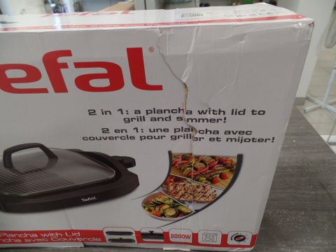GRILL ELEKTRYCZNY TEFAL CB6A0830 - OUTLET GRILL ELEKTRYCZNY TEFAL CB6A0830 - OUTLET