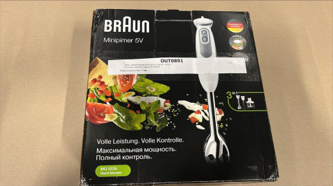 BLENDER BRAUN MULTIQUICK 5 MQ5235 - OUTLET BLENDER BRAUN MULTIQUICK 5 MQ5235 - OUTLET