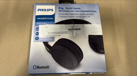 SŁUCHAWKI PHILIPS TAH4205BK/00 - OUTLET SŁUCHAWKI PHILIPS TAH4205BK/00 - OUTLET