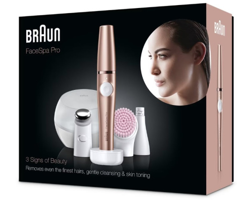 Urządenie do pielęgnacji twarzy BRAUN FaceSpa Pro 921 Urządenie do pielęgnacji twarzy BRAUN FaceSpa Pro 921