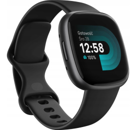 FITBIT VERSA 4 CZARNY FB523BKBK - OUTLET