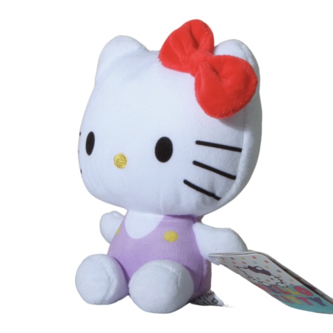 MASKOTKA Pluszak HELLO KITTY Fioletowa Przytulanka 16cm MASKOTKA Pluszak HELLO KITTY Fioletowa Przytulanka 16cm