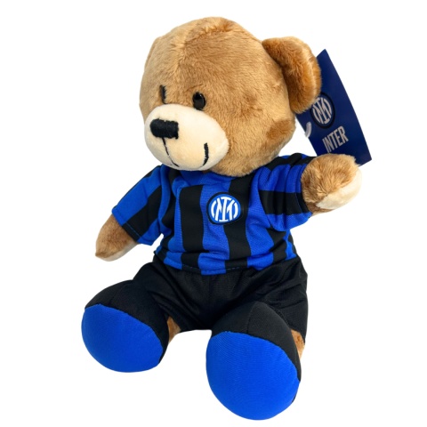 PLUSZOWY MIŚ MASKOTKA Inter 24cm Włochy PLUSZOWY MIŚ MASKOTKA Inter 24cm Włochy