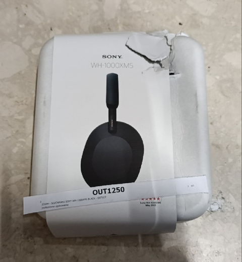 SŁUCHAWKI SONY WH-1000XM5 BLACK - OUTLET SŁUCHAWKI SONY WH-1000XM5 BLACK - OUTLET