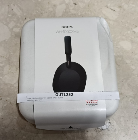 SŁUCHAWKI SONY WH-1000XM5 BLACK - OUTLET SŁUCHAWKI SONY WH-1000XM5 BLACK - OUTLET