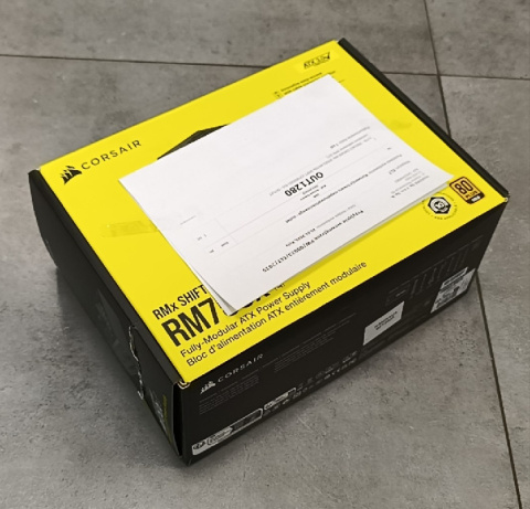 ZASILACZ CORSAIR RMX SERIES RM750X SHIFT (CP-9020251-EU) - OUTLET ZASILACZ CORSAIR RMX SERIES RM750X SHIFT (CP-9020251-EU) - OUTLET