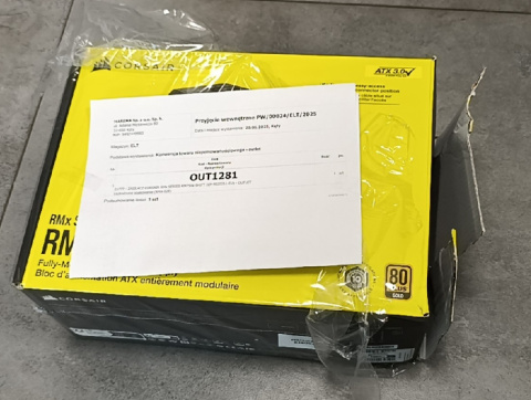 ZASILACZ CORSAIR RMX SERIES RM750X SHIFT (CP-9020251-EU) - OUTLET ZASILACZ CORSAIR RMX SERIES RM750X SHIFT (CP-9020251-EU) - OUTLET