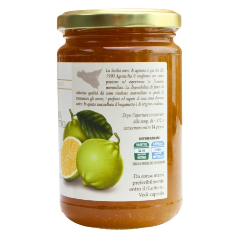 AGRISICILIA Sycylijska Konfitura Z Bergamotki 360g AGRISICILIA Sycylijska Konfitura Z Bergamotki 360g