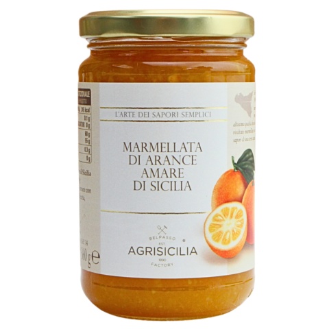 AGRISICILIA Sycylijska Konfitura Z Gorzkich Pomarańczy 360g AGRISICILIA Sycylijska Konfitura Z Gorzkich Pomarańczy 360g