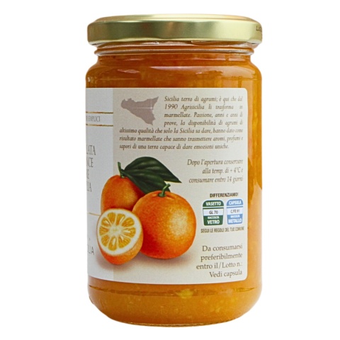 AGRISICILIA Sycylijska Konfitura Z Gorzkich Pomarańczy 360g AGRISICILIA Sycylijska Konfitura Z Gorzkich Pomarańczy 360g