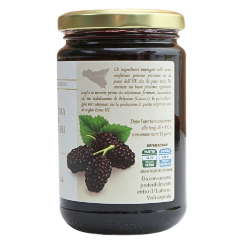 AGRISICILIA Sycylijska Konfitura Z Morwy 360g AGRISICILIA Sycylijska Konfitura Z Morwy 360g