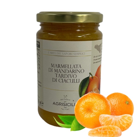 AGRISICILIA Sycylijska Konfitura z Mandarynek 360g AGRISICILIA Sycylijska Konfitura z Mandarynek 360g