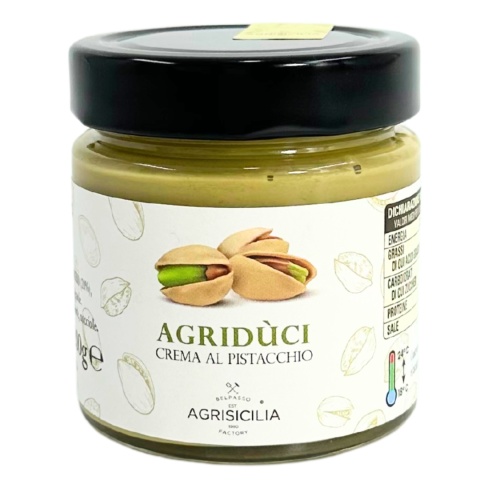AGRISICILIA Sycylijski Krem Pistacjowy 20% 200g AGRISICILIA Sycylijski Krem Pistacjowy 20% 200g