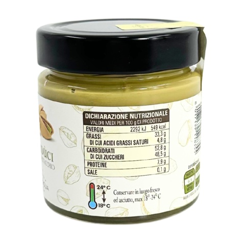 AGRISICILIA Sycylijski Krem Pistacjowy 20% 200g AGRISICILIA Sycylijski Krem Pistacjowy 20% 200g