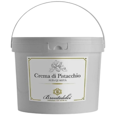 BRONTEDOLCI CREMA DI PISTACCHIO włoski krem pistacjowy 1kg BRONTEDOLCI CREMA DI PISTACCHIO włoski krem pistacjowy 1kg