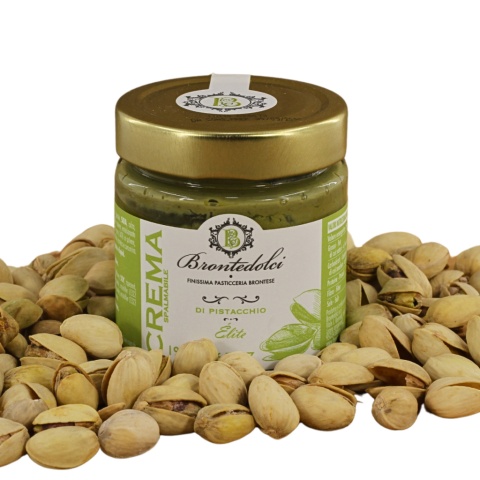 BRONTEDOLCI Krem pistacjowy 40% Bronte Sycylia BRONTEDOLCI Krem pistacjowy 40% Bronte Sycylia