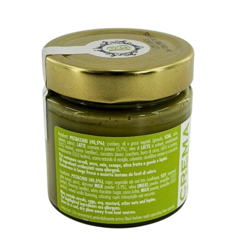 BRONTEDOLCI Krem pistacjowy 40% Bronte Sycylia BRONTEDOLCI Krem pistacjowy 40% Bronte Sycylia