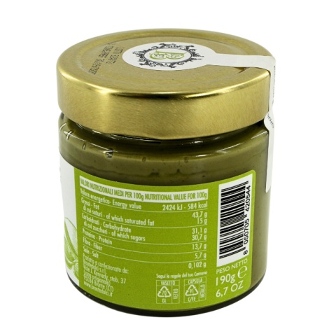 BRONTEDOLCI Krem pistacjowy 40% Bronte Sycylia BRONTEDOLCI Krem pistacjowy 40% Bronte Sycylia