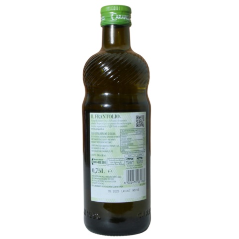 CARAPELLI IL FRANTOLIO Oliwa z Oliwek Extra Vergine 750ml Włochy CARAPELLI IL FRANTOLIO Oliwa z Oliwek Extra Vergine 750ml Włochy