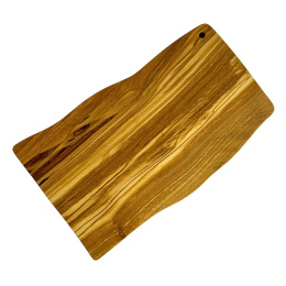 Deska z drewna oliwnego do krojenia serwowania 30x18cm