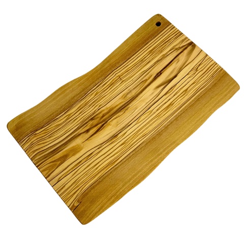 Deska z drewna oliwnego do krojenia serwowania 30x18cm Deska z drewna oliwnego do krojenia serwowania 30x18cm