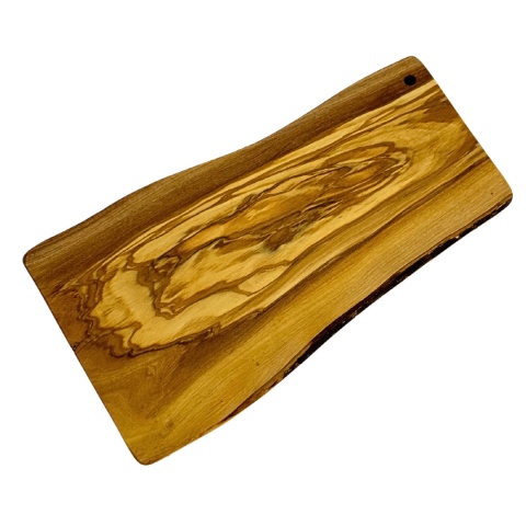 Deska z drewna oliwnego do krojenia serwowania 30x18cm Deska z drewna oliwnego do krojenia serwowania 30x18cm