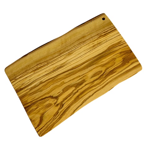Deska z drewna oliwnego do krojenia serwowania 30x18cm Deska z drewna oliwnego do krojenia serwowania 30x18cm