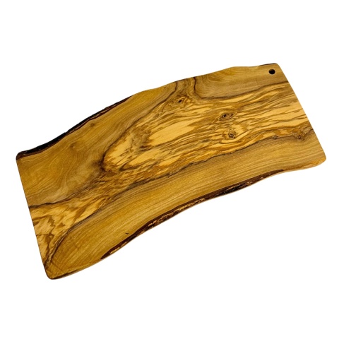 Deska z drewna oliwnego do krojenia serwowania 39,5x20cm Deska z drewna oliwnego do krojenia serwowania 39,5x20cm