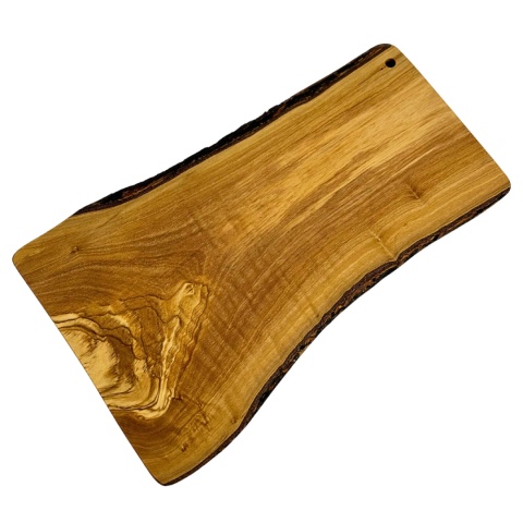 Deska z drewna oliwnego do krojenia serwowania 39,5x20cm Deska z drewna oliwnego do krojenia serwowania 39,5x20cm