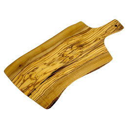 Deska z drewna oliwnego do krojenia serwowania 40x17cm
