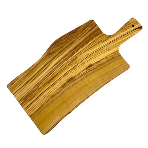 Deska z drewna oliwnego do krojenia serwowania 40x17cm Deska z drewna oliwnego do krojenia serwowania 40x17cm