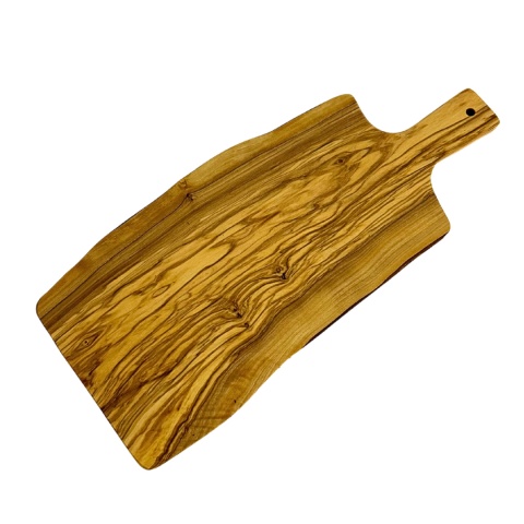 Deska z drewna oliwnego do krojenia serwowania 40x17cm Deska z drewna oliwnego do krojenia serwowania 40x17cm