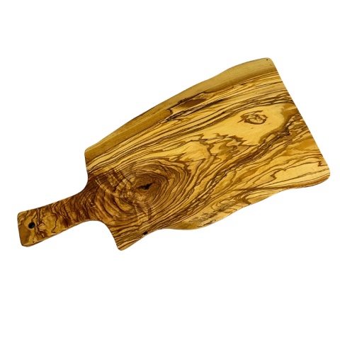Deska z drewna oliwnego do krojenia serwowania 45x22cm Deska z drewna oliwnego do krojenia serwowania 45x22cm
