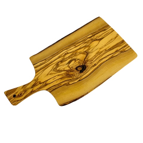 Deska z drewna oliwnego do krojenia serwowania 45x22cm Deska z drewna oliwnego do krojenia serwowania 45x22cm