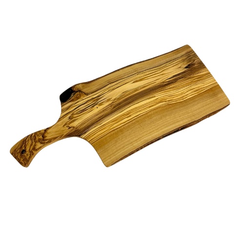 Deska z drewna oliwnego do krojenia serwowania 45x22cm Deska z drewna oliwnego do krojenia serwowania 45x22cm