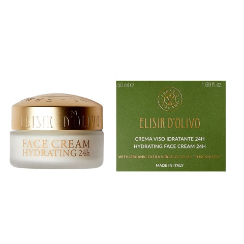 ERBARIO TOSCANO Krem Nawilżający 24h z Ekologiczną Oliwą z Oliwek 50ml ERBARIO TOSCANO Krem Nawilżający 24h z Ekologiczną Oliwą z Oliwek 50ml