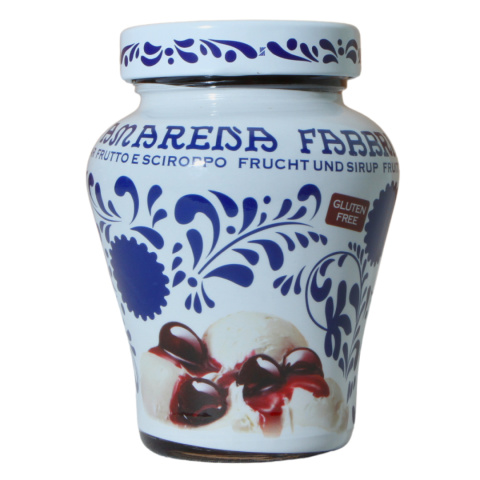 FABBRI AMARENA Drylowane Wiśnie w Syropie 400g Włochy FABBRI AMARENA Drylowane Wiśnie w Syropie 400g Włochy