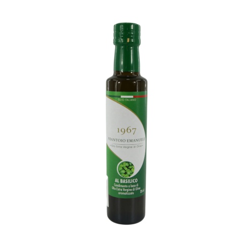 FRANTOIO EMANUELE aromatyzowana oliwa z oliwek smak BAZYLIA 250ml FRANTOIO EMANUELE aromatyzowana oliwa z oliwek smak BAZYLIA 250ml