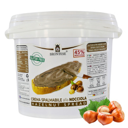KREM ORZECH LASKOWY 45% włoski BRONTESE z Sycylii 3kg gastronomia